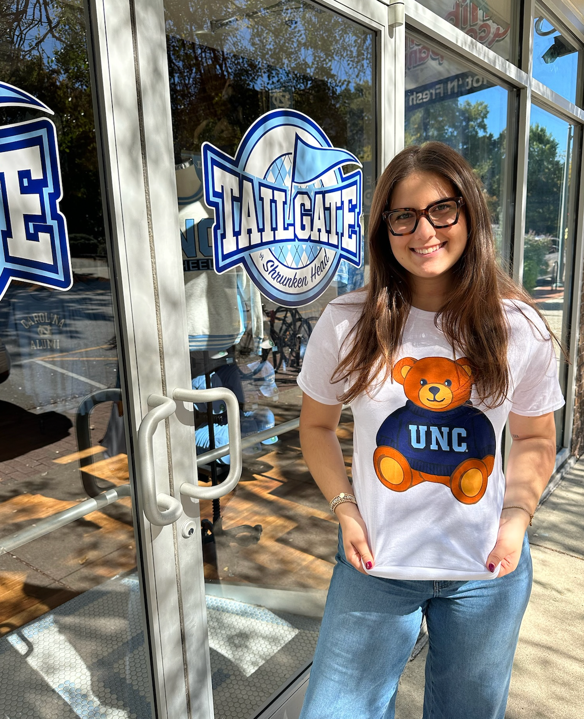 UNC Tar Heels Teddy Bear T-Shirt by League