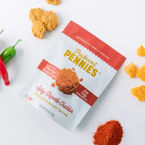Spicy Chipotle Cheddar Baked Biscuit Bites