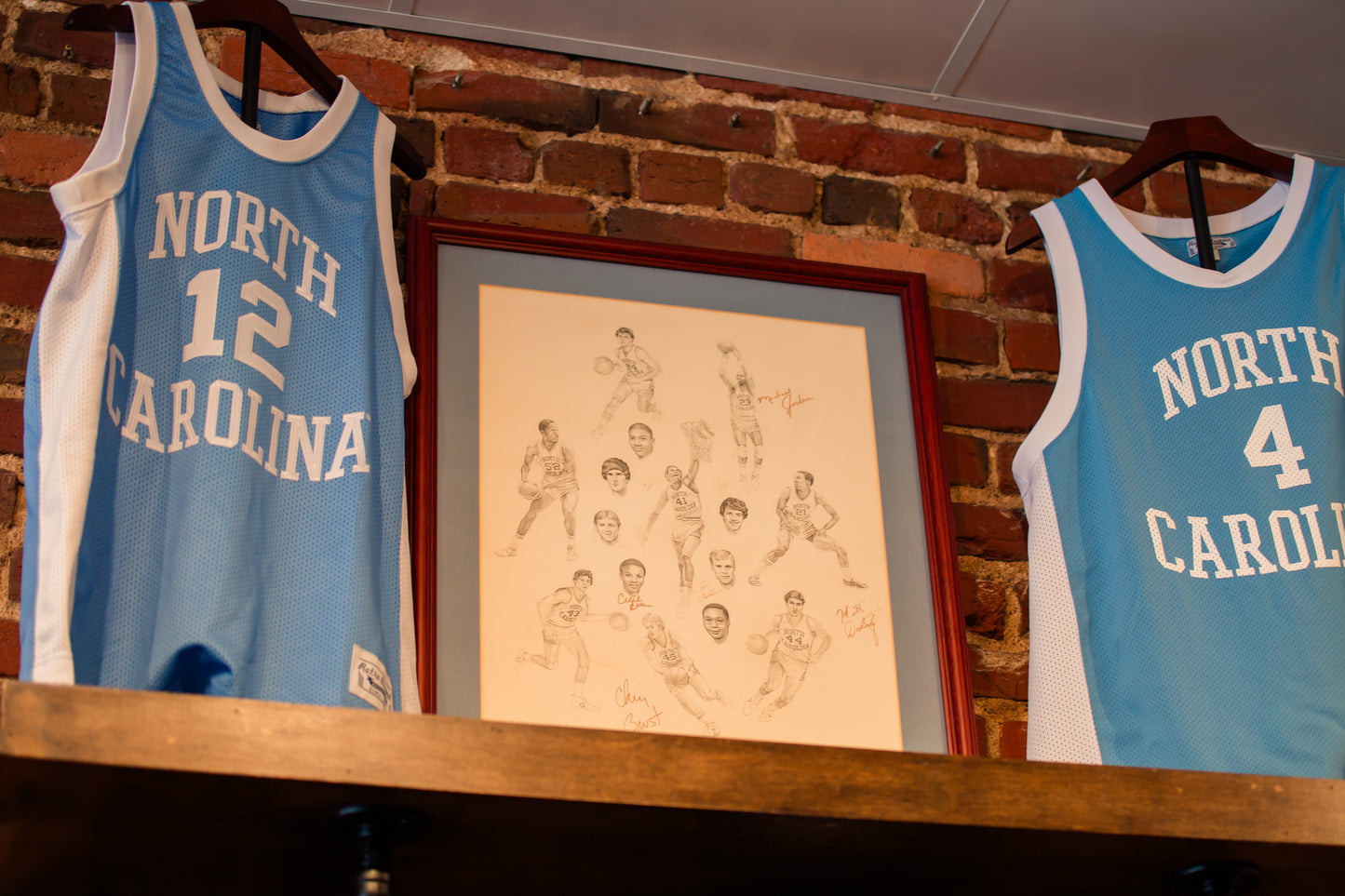Phil Ford UNC Basketball Jersey Retro Heavyweight Style