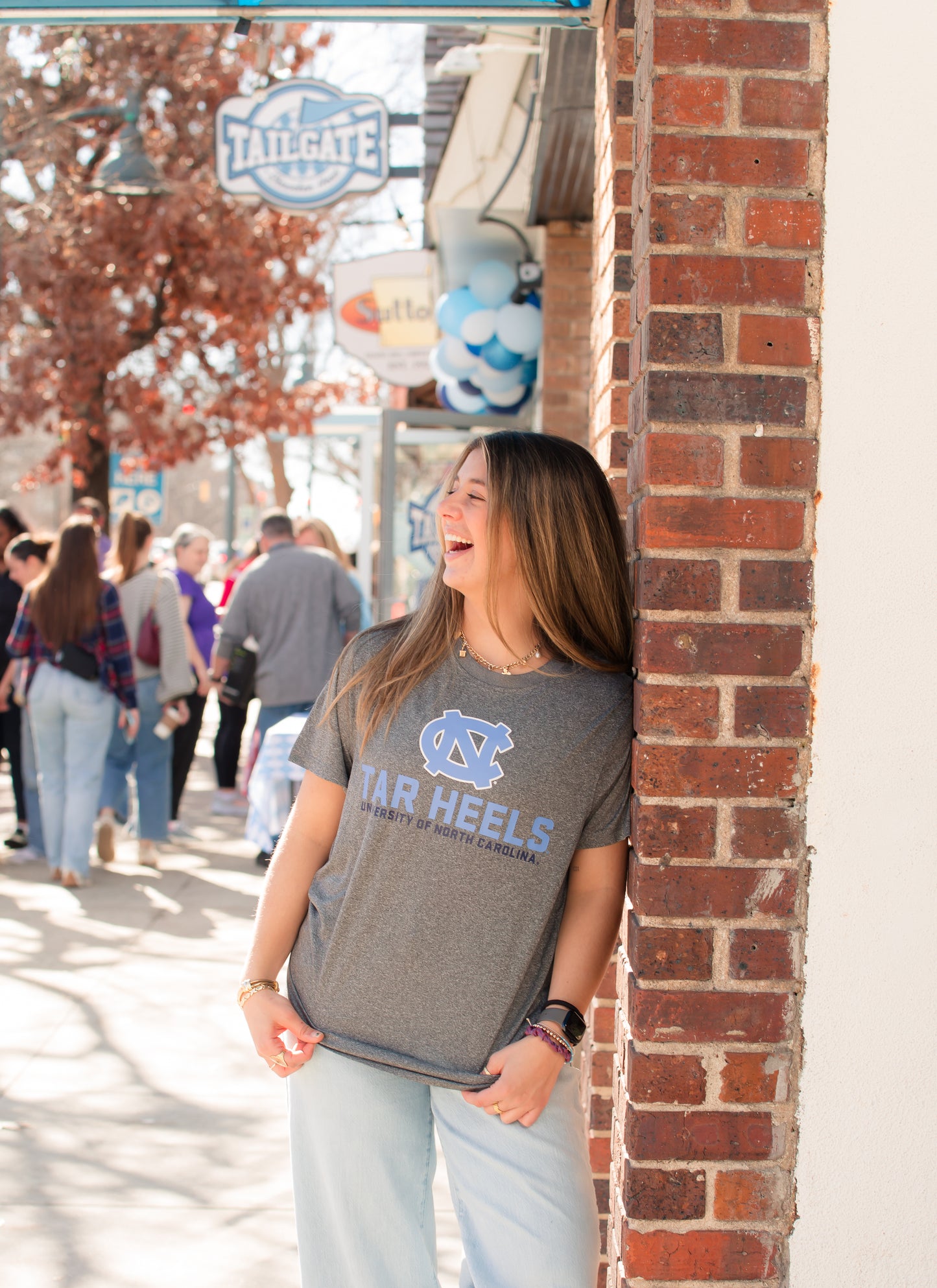 North Carolina Tar Heels Dry Fit T-Shirt Heathered Grey - Limited Edition