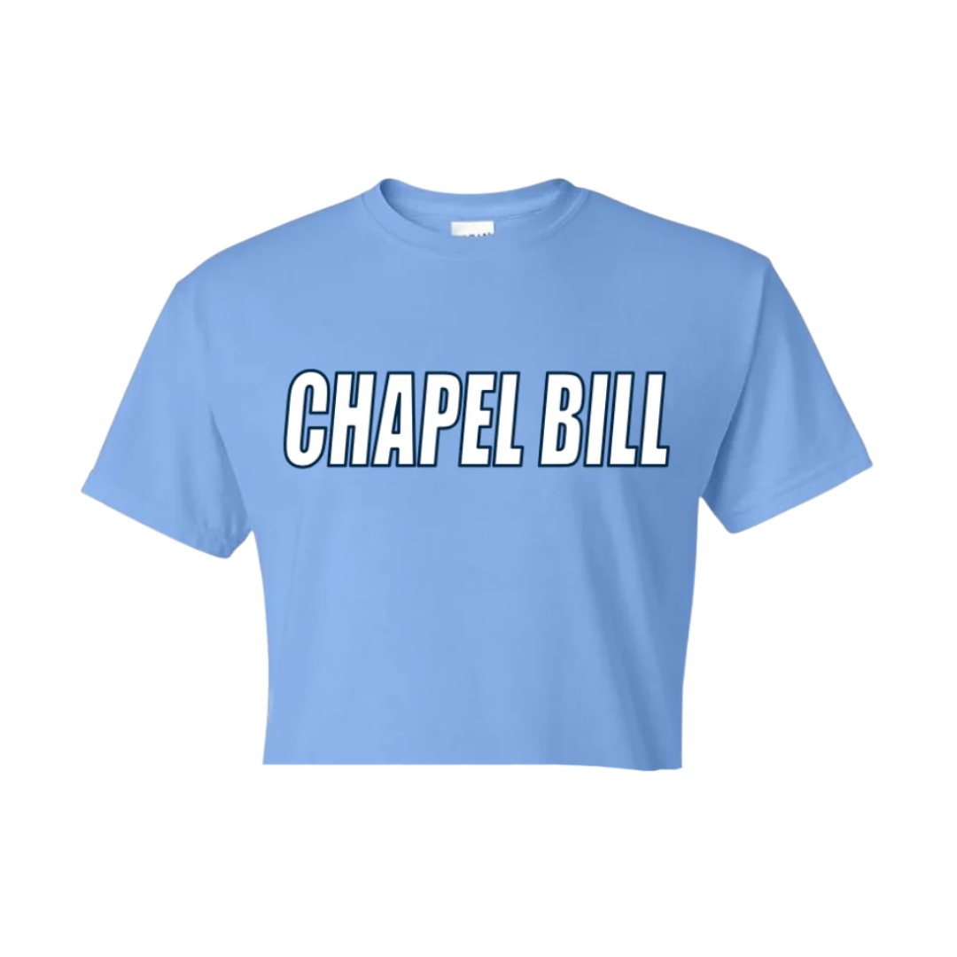 Carolina Blue Chapel Bill Cropped T-Shirt