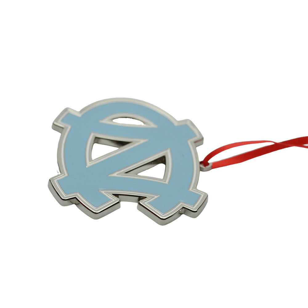 UNC Primary Logo Metal Christmas Ornament