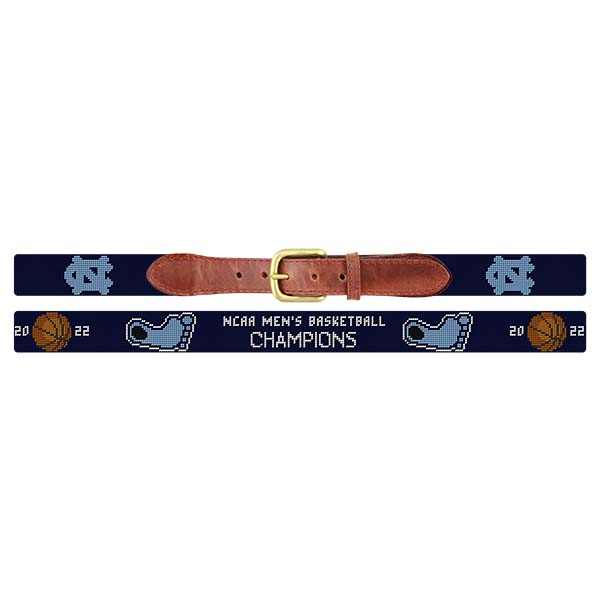 North Carolina Tar Heels National Championships Men's Belt by Smathers and Branson