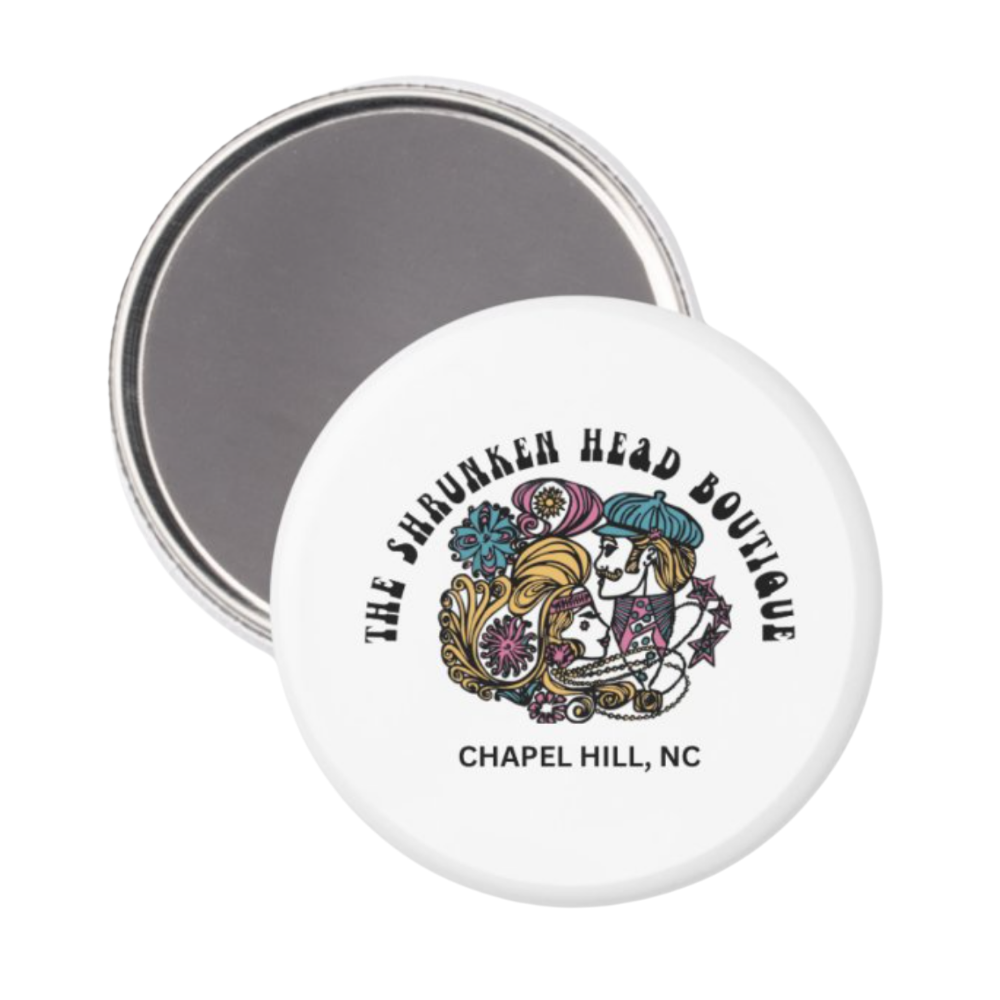 Shrunken Head Boutique Logo Button Magnet