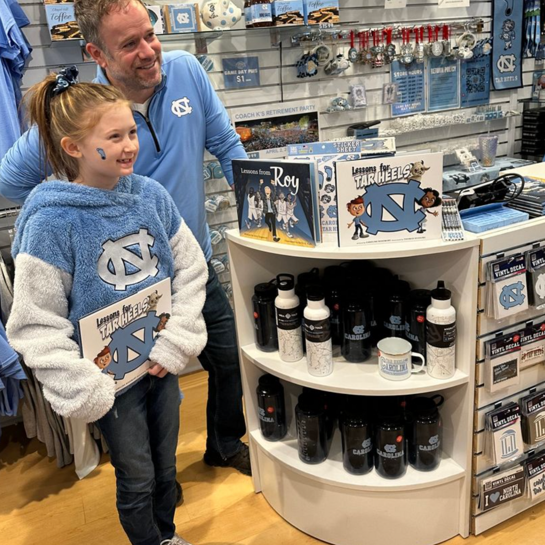 "Lessons for Tar Heels" UNC Kid's Book