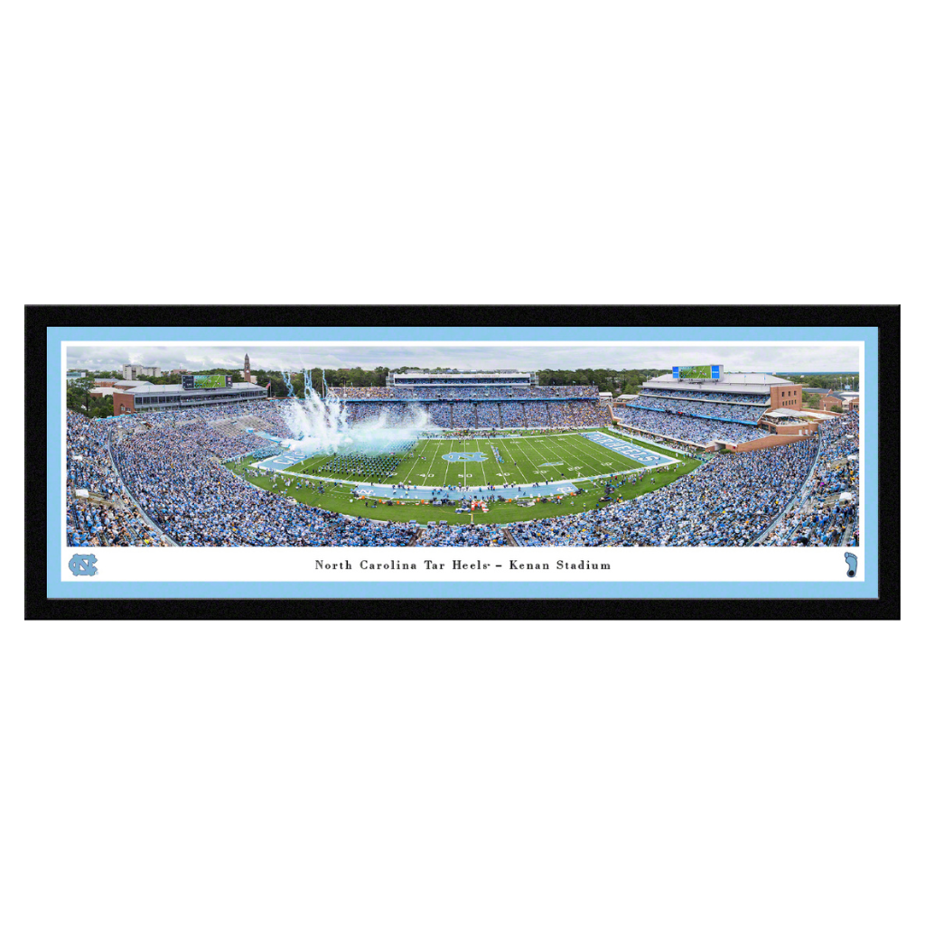 North Carolina Tar Heels Football Panoramic Picture of Kenan Stadium