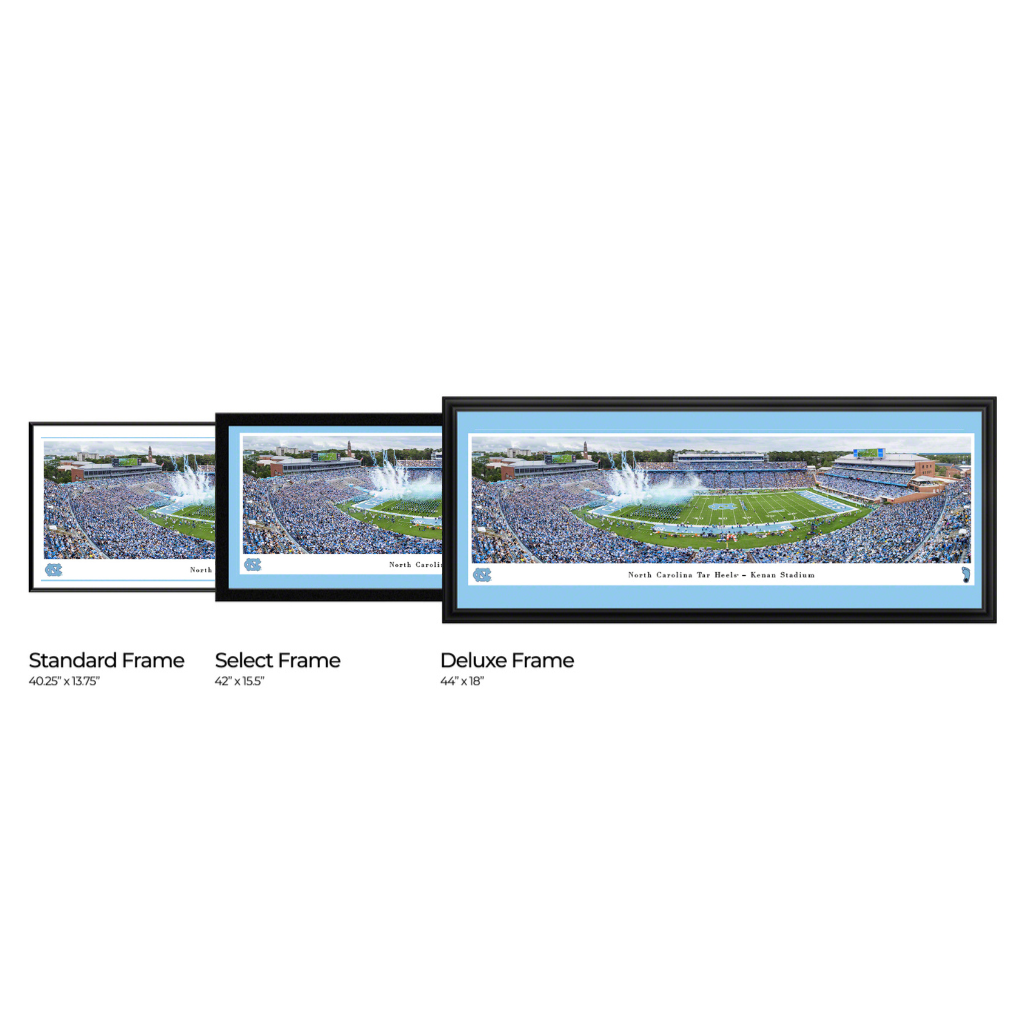 North Carolina Tar Heels Football Panoramic Picture of Kenan Stadium