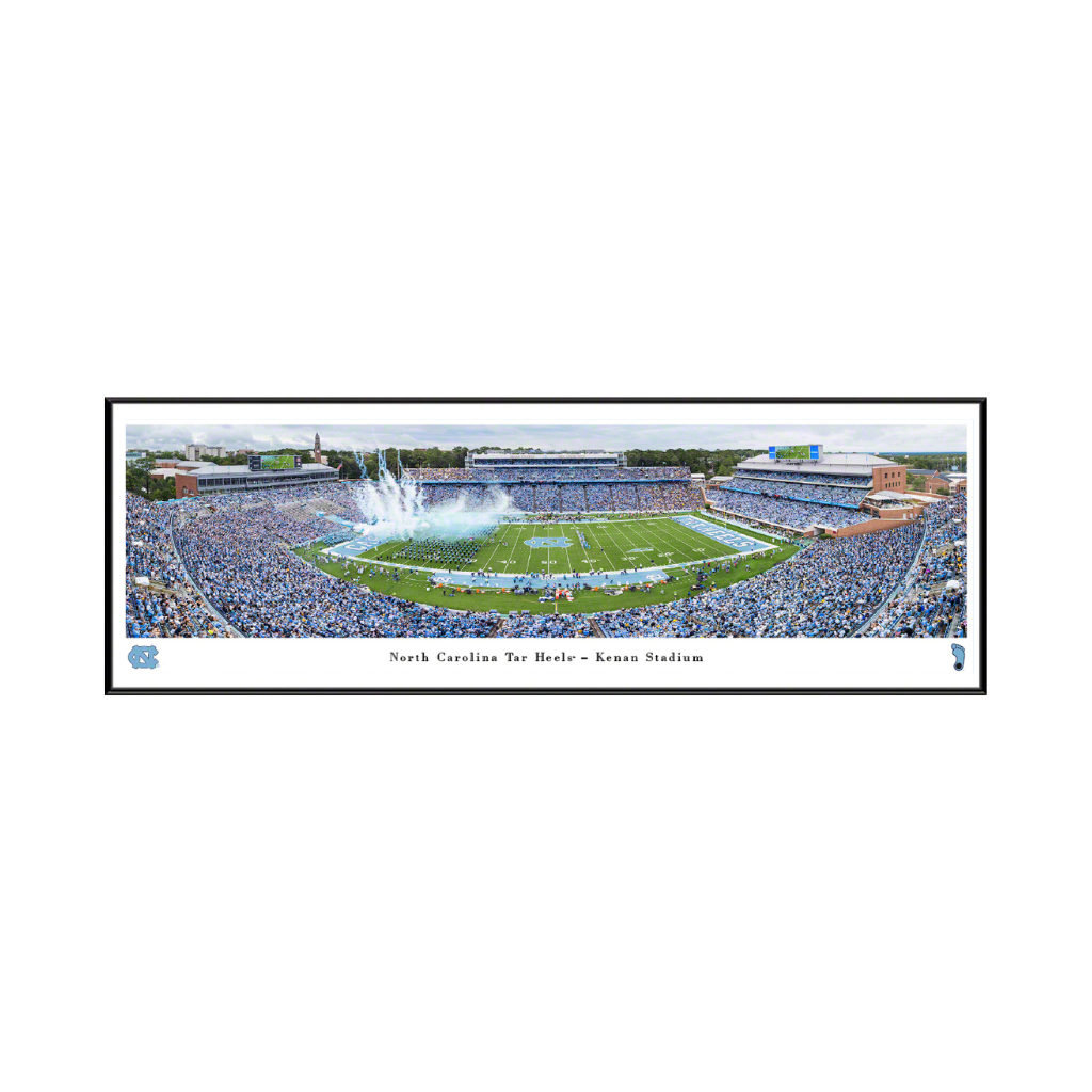 North Carolina Tar Heels Football Panoramic Picture of Kenan Stadium