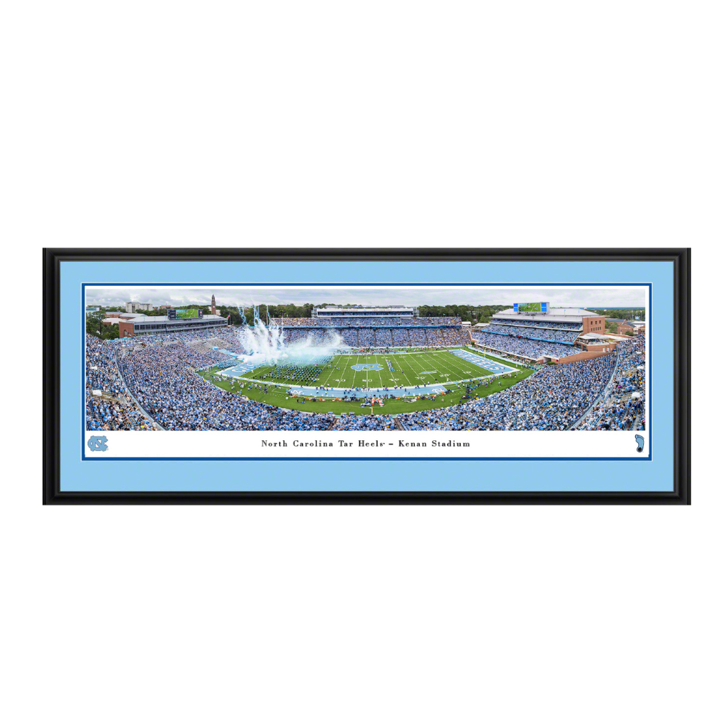 North Carolina Tar Heels Football Panoramic Picture of Kenan Stadium