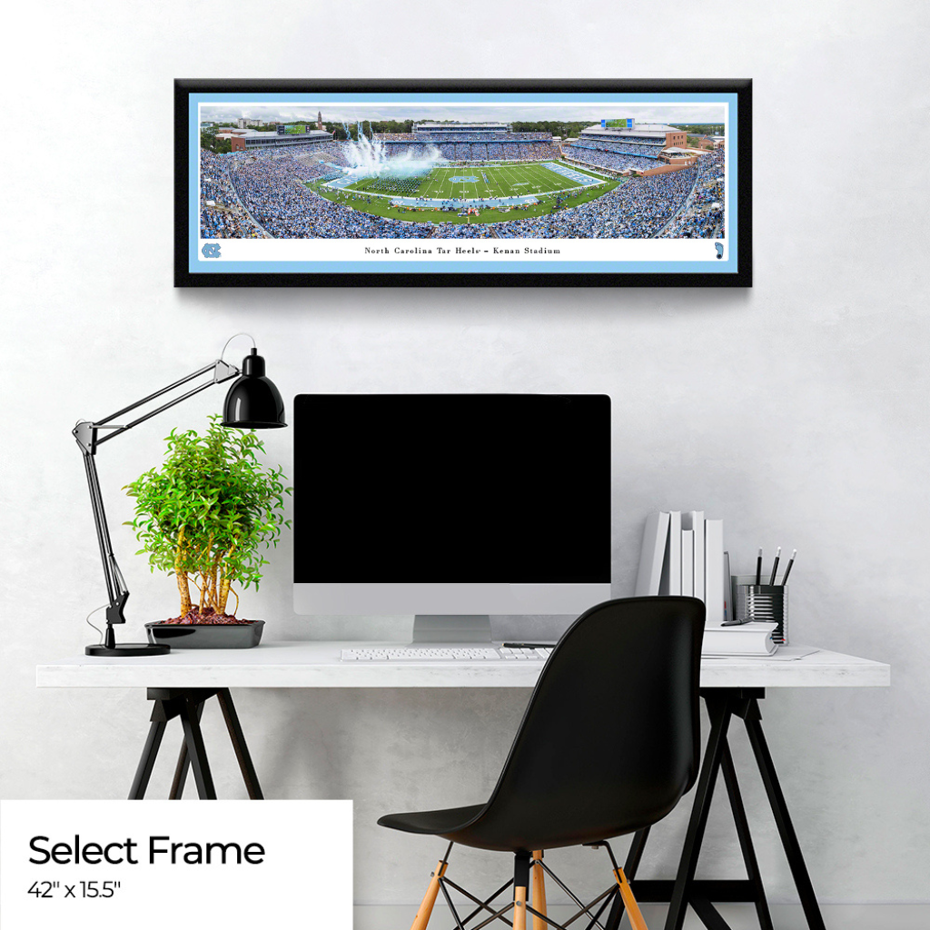 North Carolina Tar Heels Football Panoramic Picture of Kenan Stadium