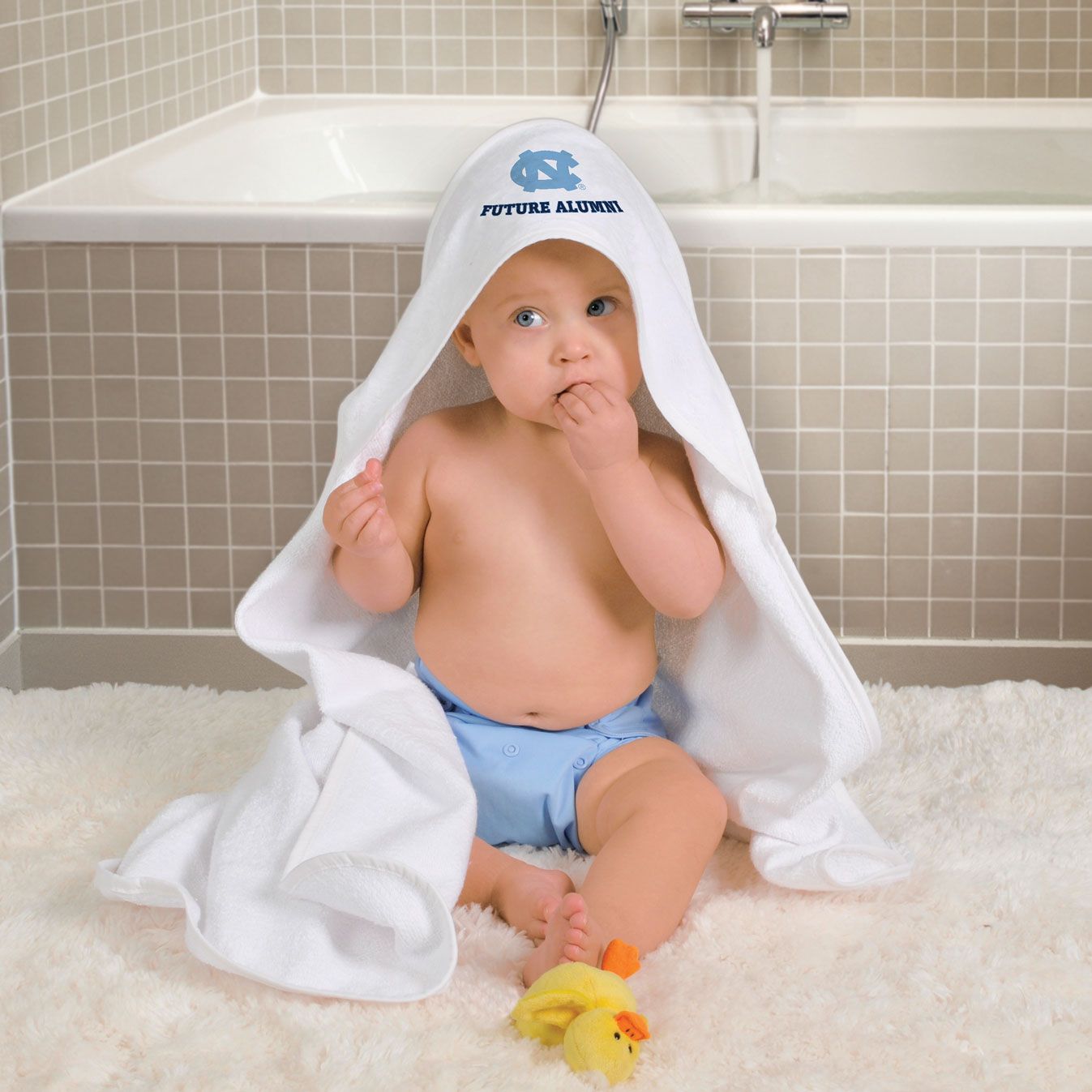 North Carolina Tar Heels All Pro Hooded Baby Towel