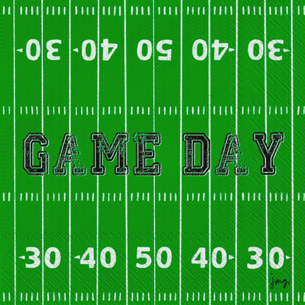 Football Game Day Cocktail Napkins - Pack of 20