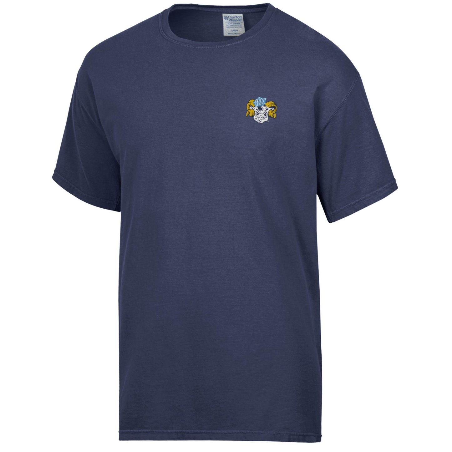 Carolina Tar Heels Navy Blue Jeep on the Beach T-Shirt
