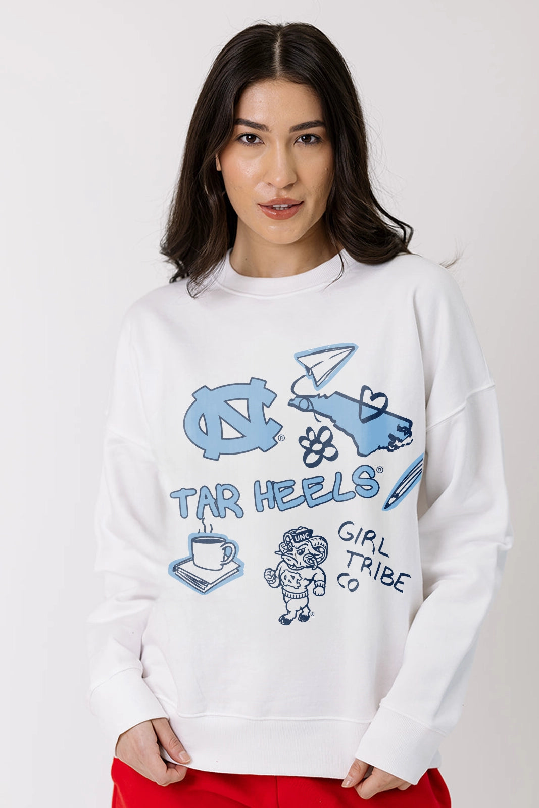 UNC Chapel Hill Doodle Crewneck