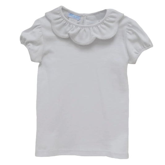Knit Short Puffy Sleeve Toddler Tee Shirt