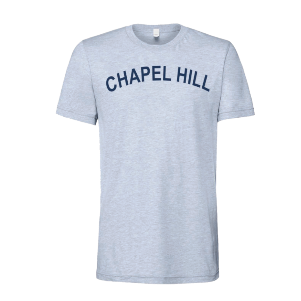 Chapel Hill Carolina Blue and Navy Softblend T-Shirt