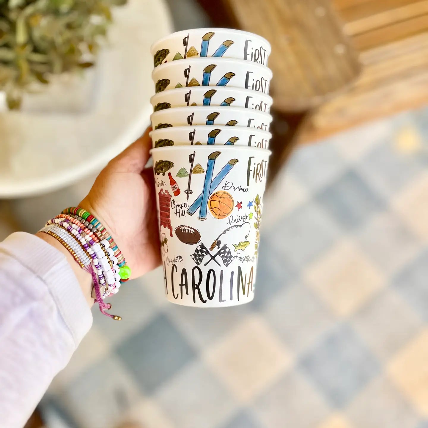 State of North Carolina Reusable Party Cups