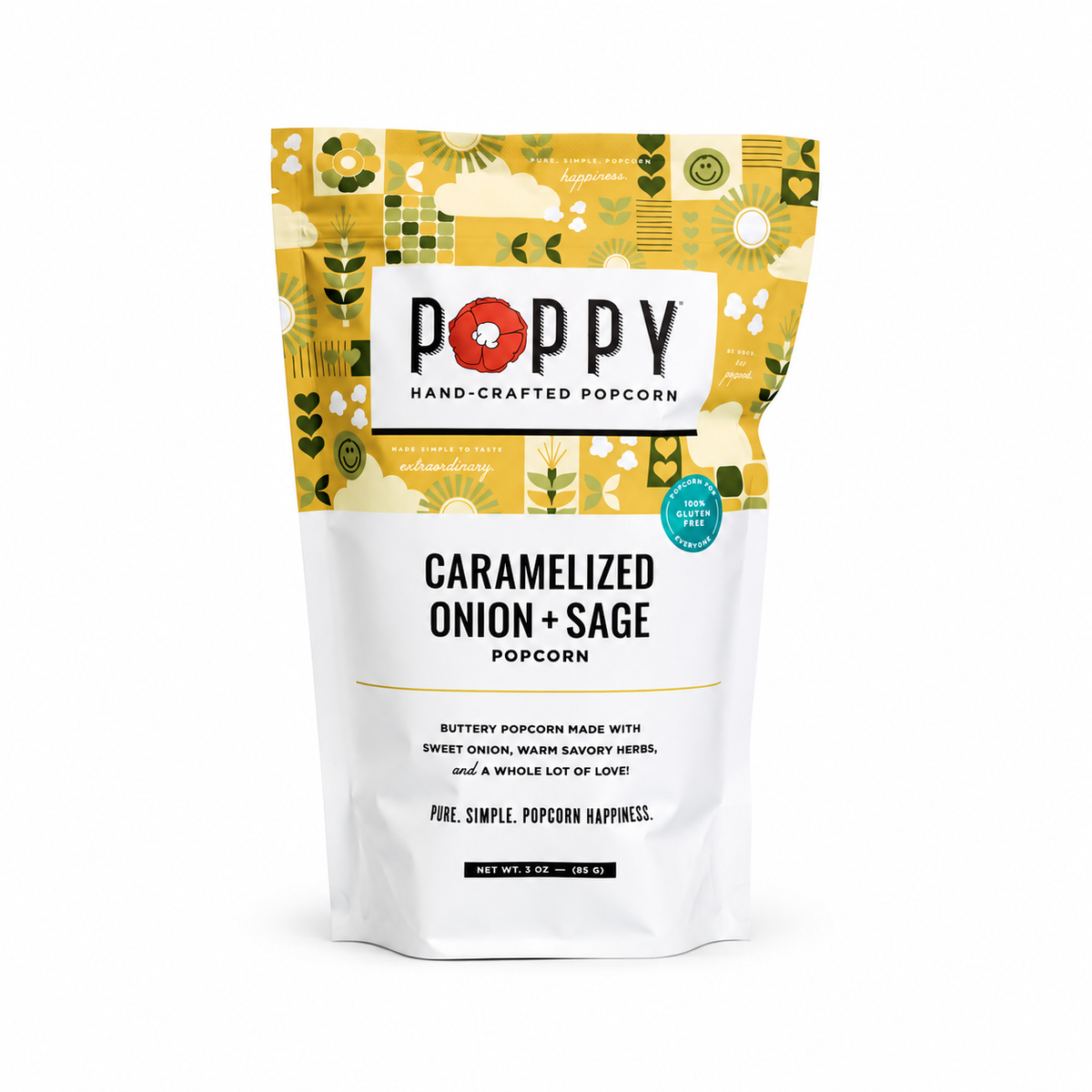 Caramelized Onion + Sage Popcorn