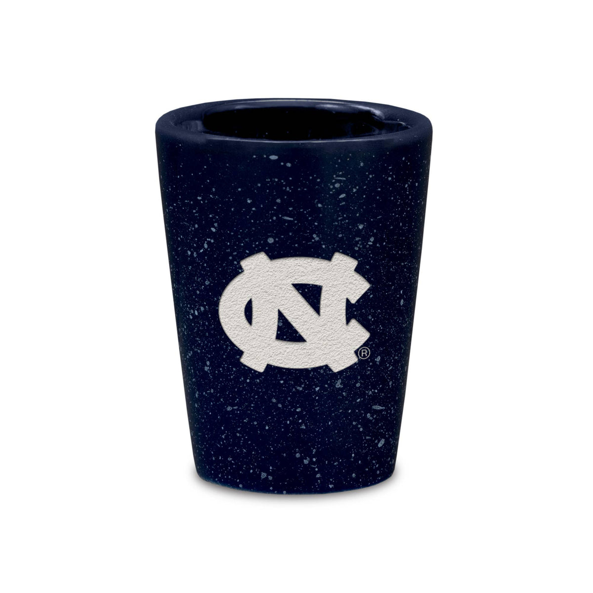 North Carolina Tar Heels Navy Ceramic Shot Glass