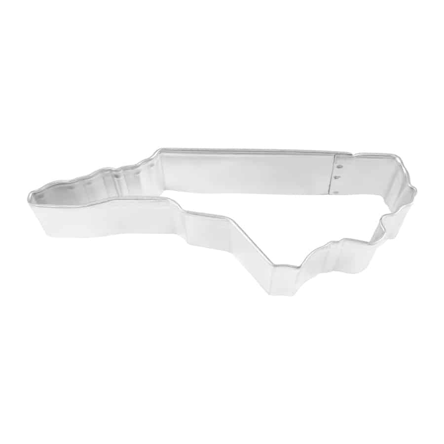 North Carolina Cookie Cutter 4" Silver