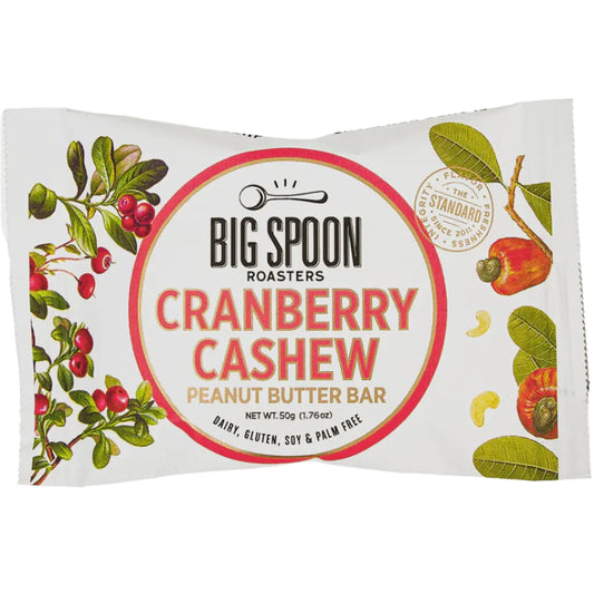 Cranberry Cashew Peanut Butter Bar