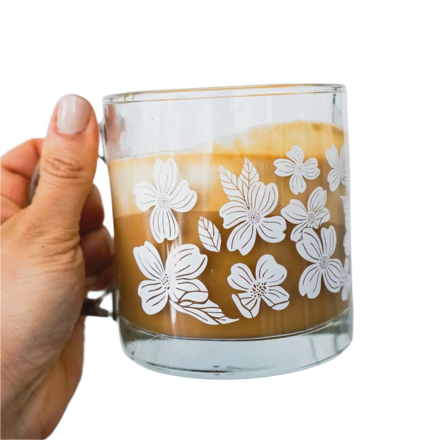 Dreaming of Dogwoods Glass Mug