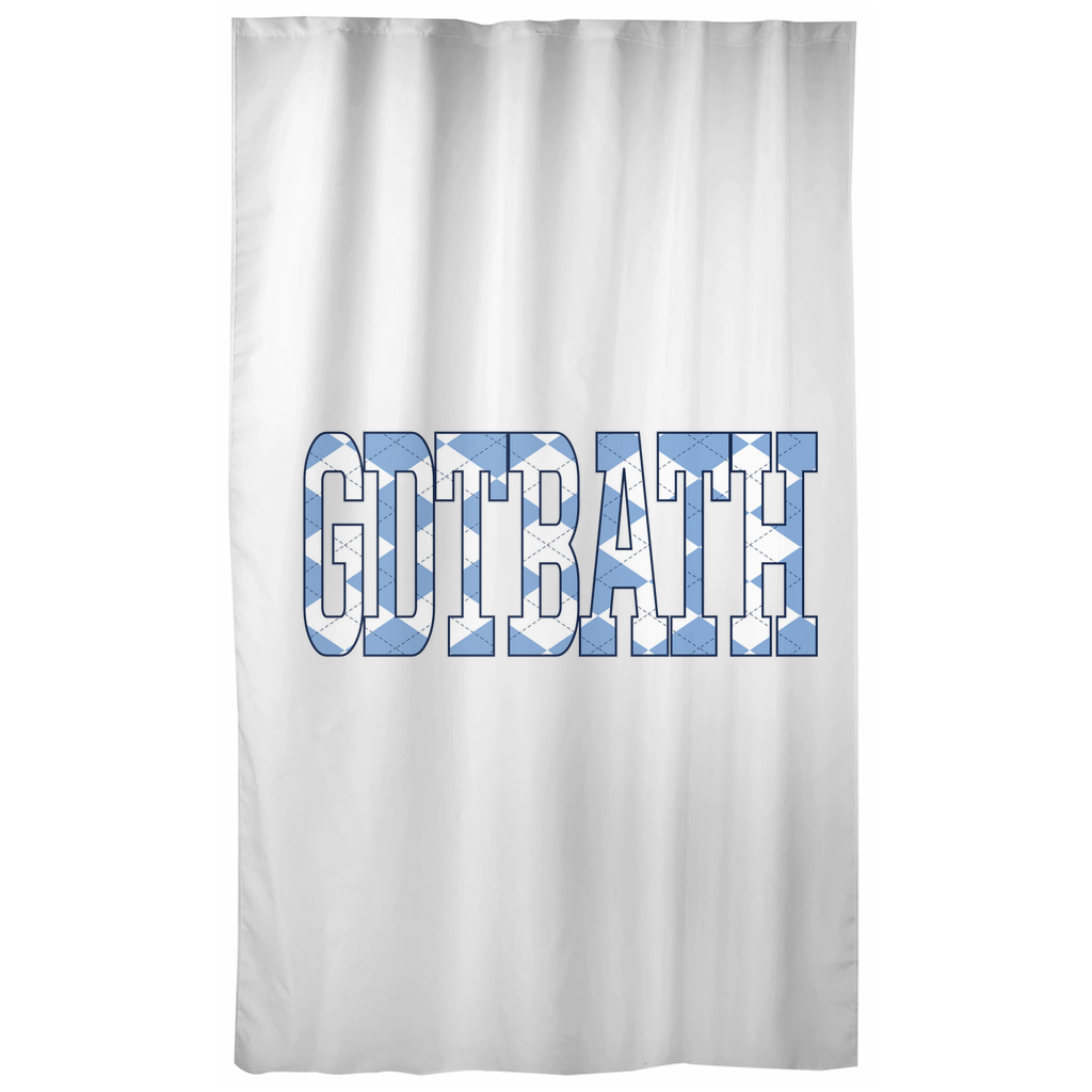 Good Day To Be A Tar Heel Argyle Curtain