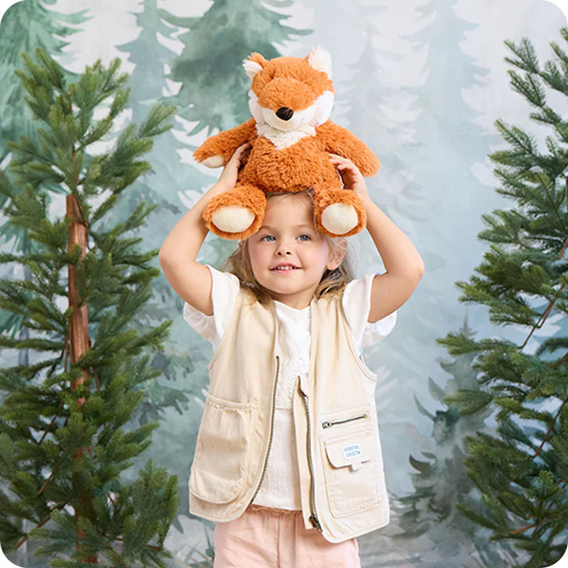 Fox Warmies Stuffed Animal Large Lavendar Scented