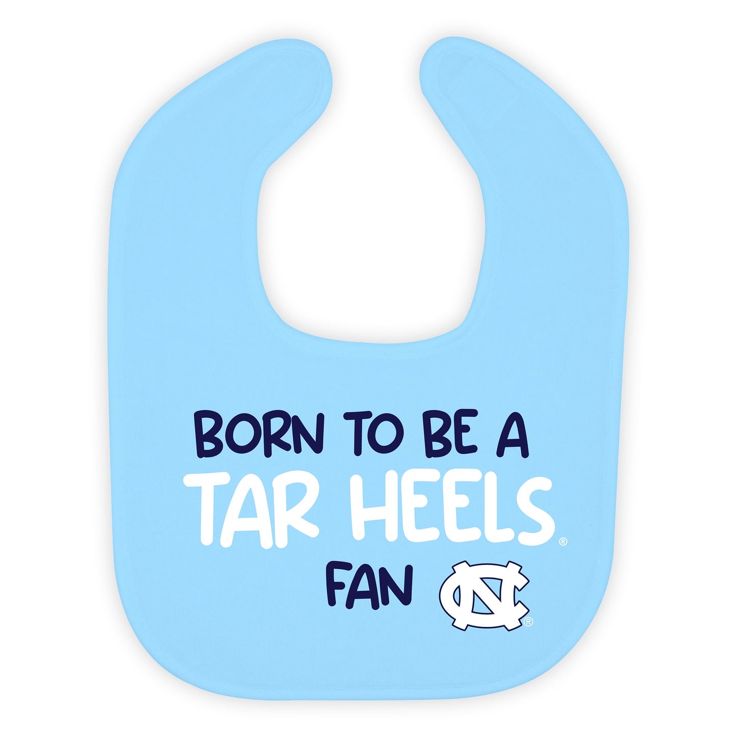 North Carolina Tar Heels Baby Bib Little Fan