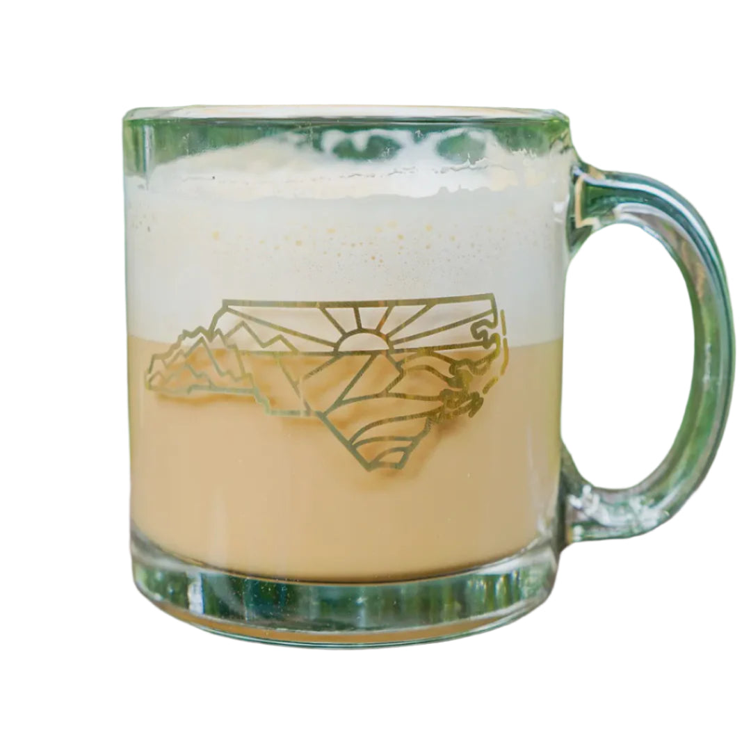 Nc Glass Coffee Mug