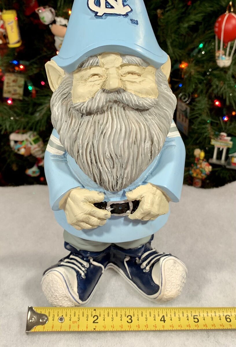 North Carolina Tar Heels Evergreen Garden Gnome