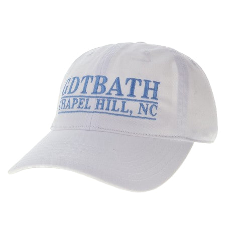 GDTBATH White Bar Design Embroidered Adult Hat