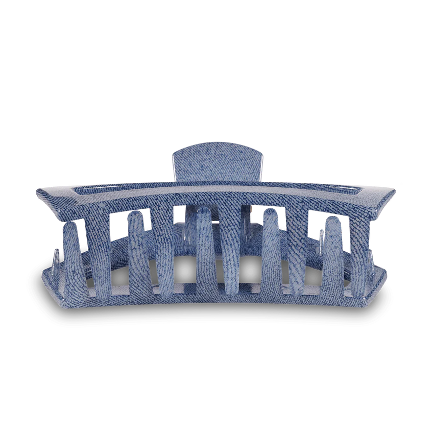 Large Hair Clip by Teleties - Denim Blue