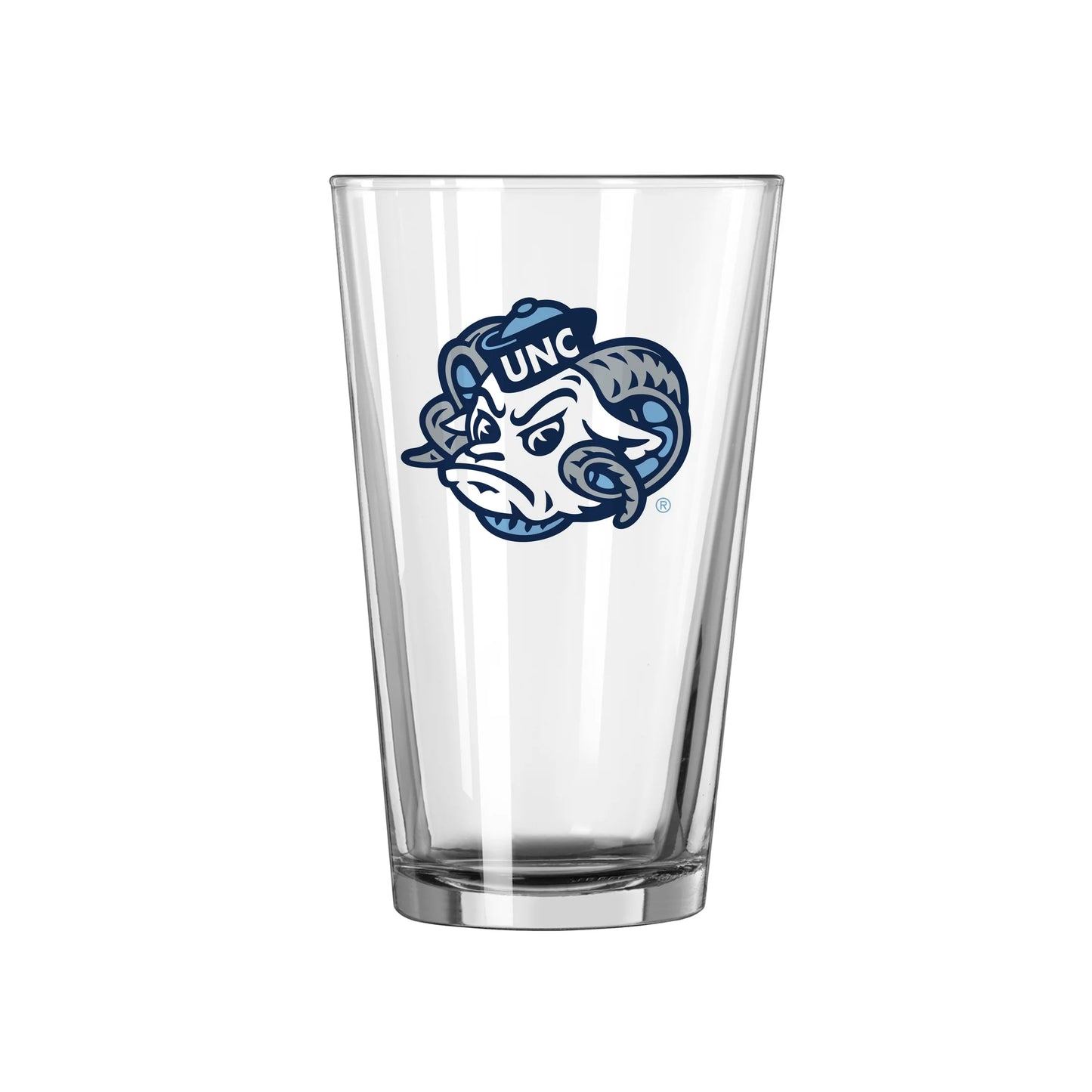 North Carolina Tar Heels Pint Glass Four Logos Pack from Shrunken Head