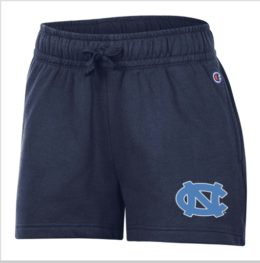 North Carolina Tar Heels Women's Sweatshorts in Navy