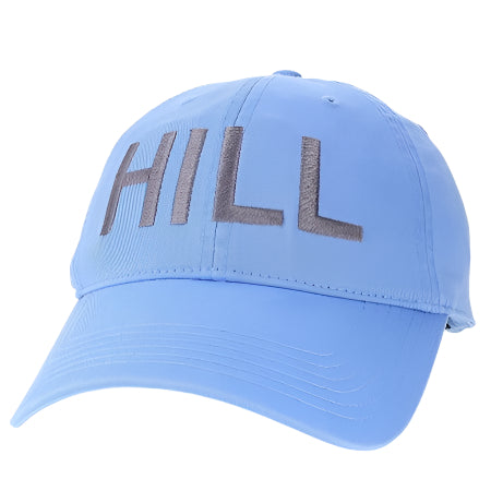 Chapel Hill Hat in Carolina Blue with Grey HILL