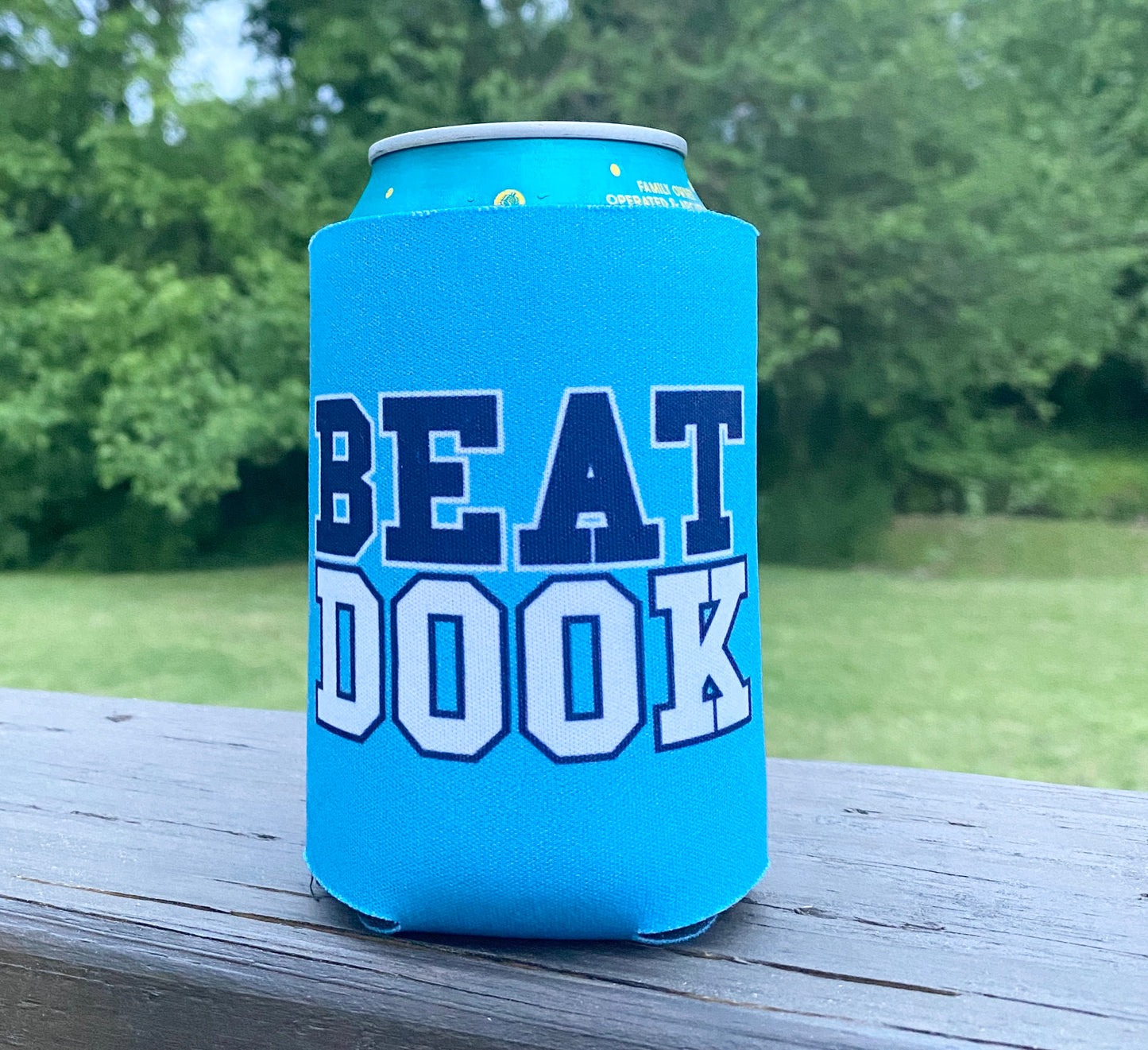 UNC Beat Dook Can Cooler for Standard 12 oz Cans by SHB