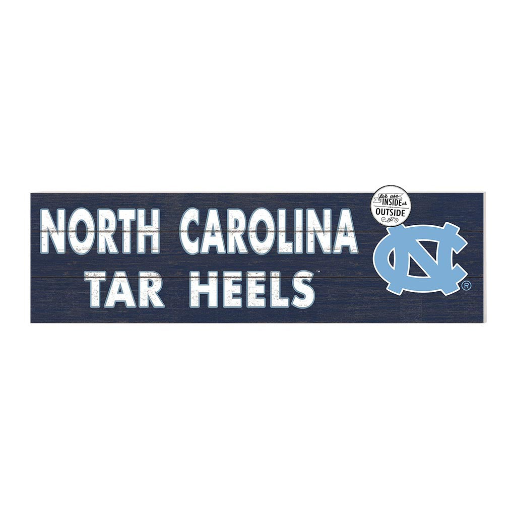 North Carolina Tar Heels Wall Decor Plaque 10” x 35”