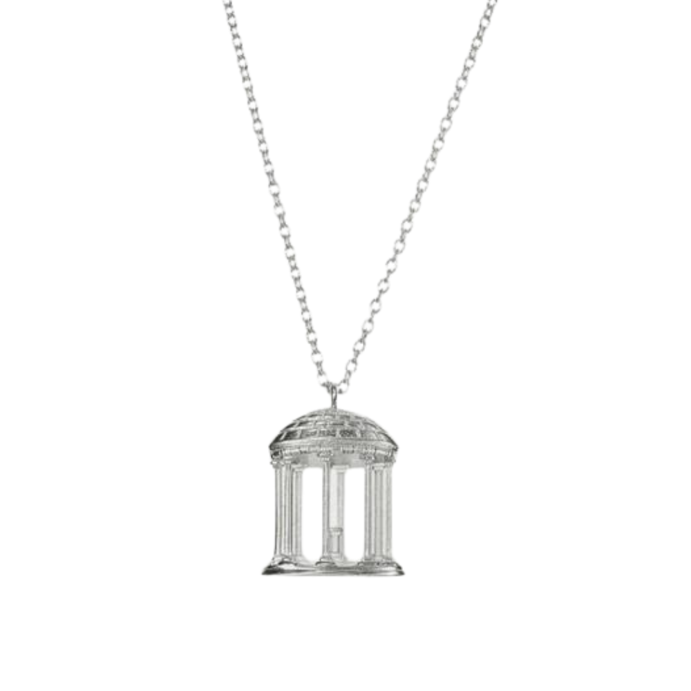 UNC Old Well Necklace by Kyle Cavan in Silver