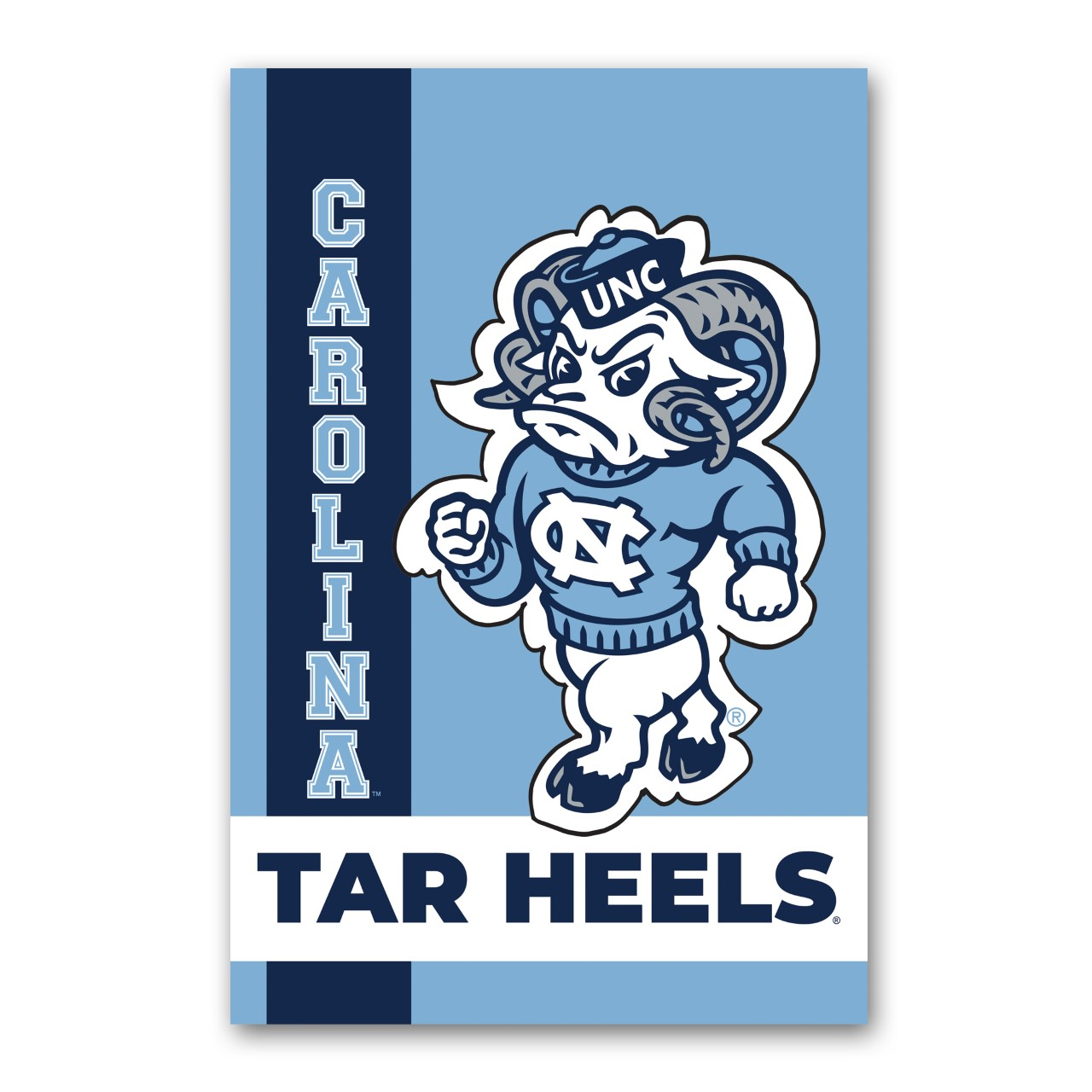 UNC Tar Heels 3x5 Banner Flag