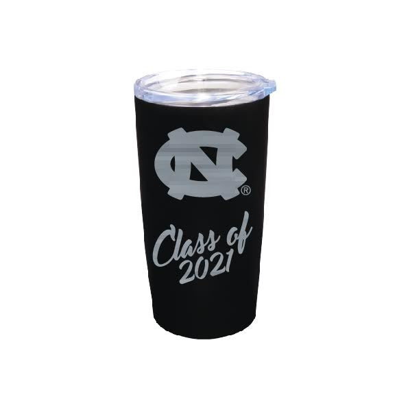 UNC Chapel Hill Class of 2021 Medium Stainless Steel Tumbler 20 oz Black