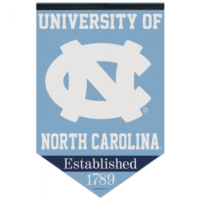 UNC Tar Heels Felt Banner