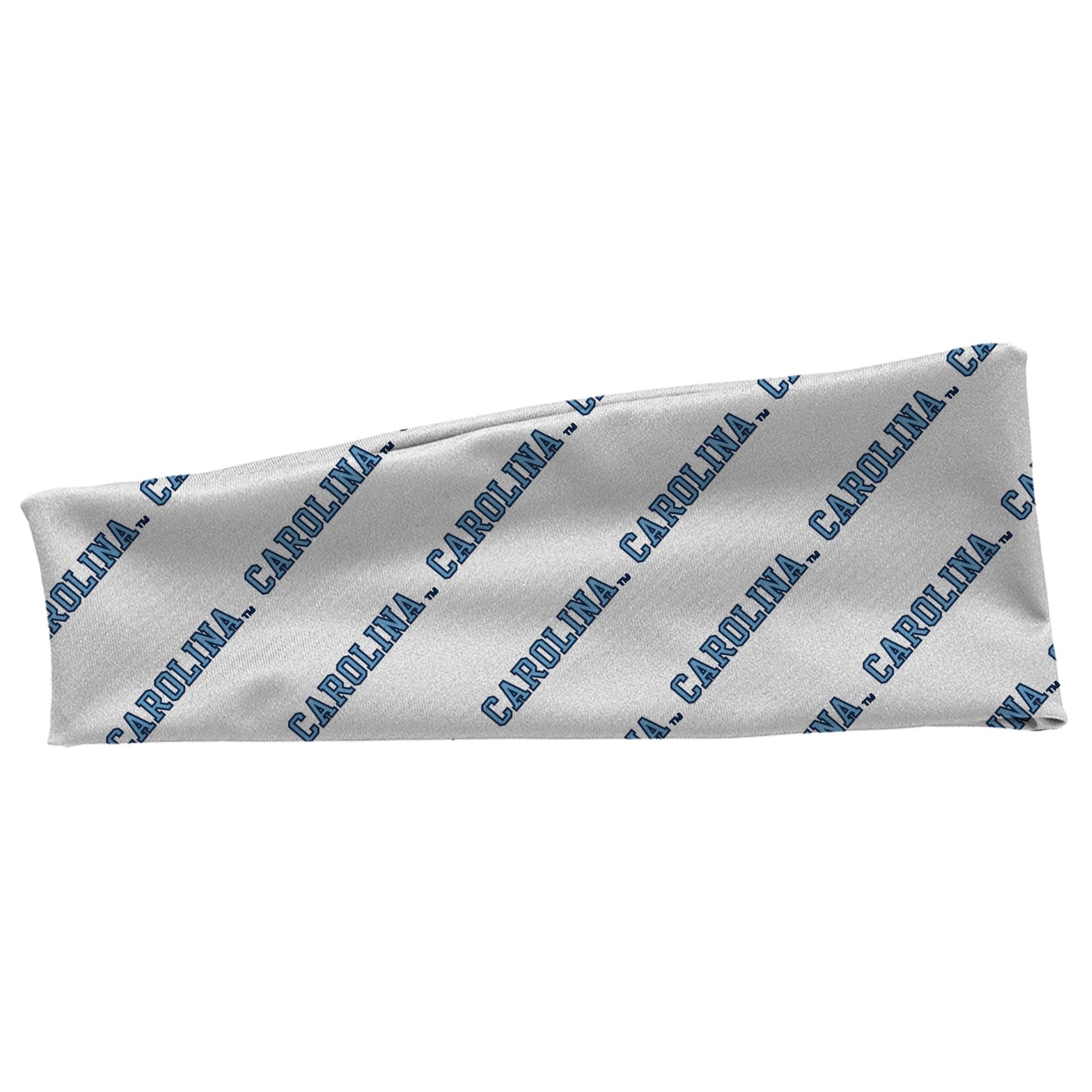 North Carolina Tar Heels White Athletic Headband