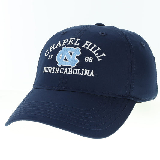 Chapel Hill North Carolina Athletic Adjustable Hat in Navy Blue