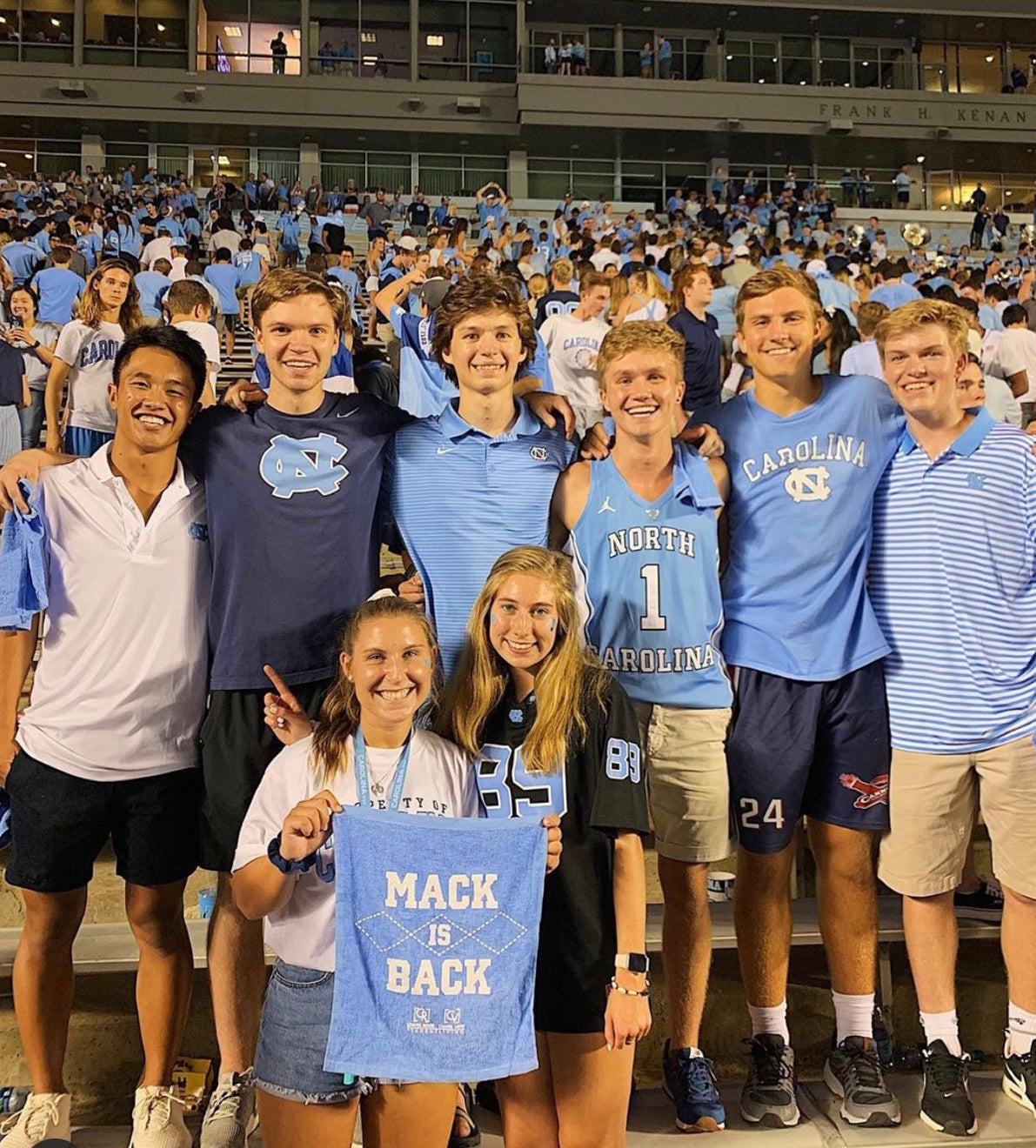 Tar Heels UNC Basic Blue Tee by Champion in Carolina Blue