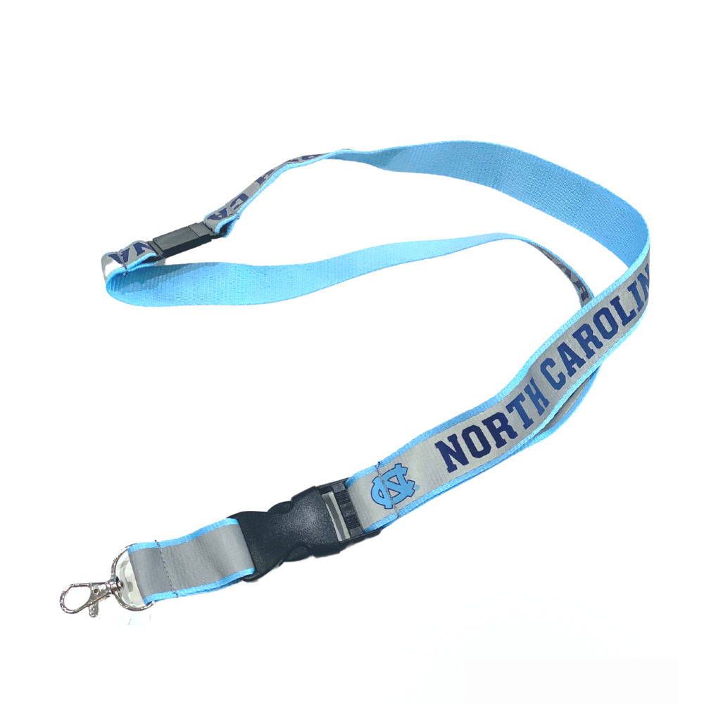North Carolina Tar Heels Wincraft Lanyard with Buckle Reflection