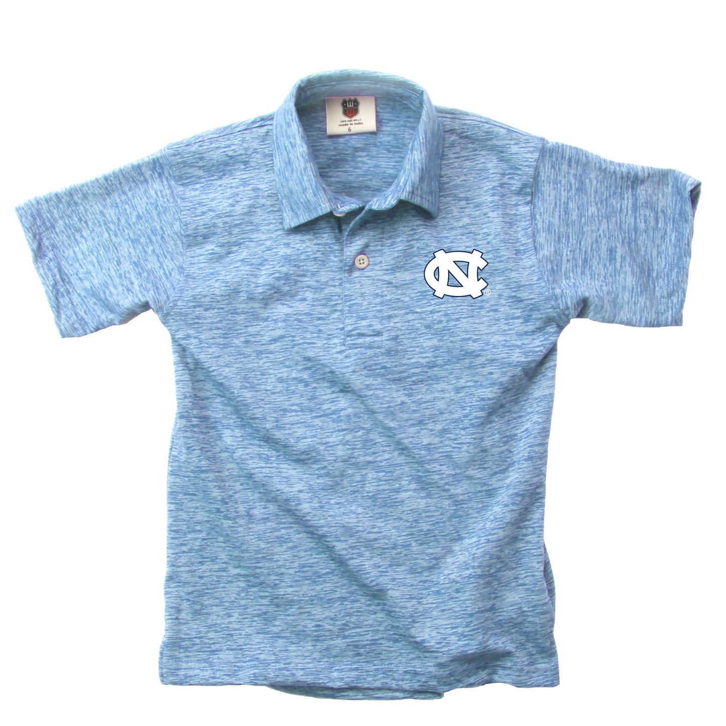 UNC Kid's Cloudy Yarn Polo Shirt