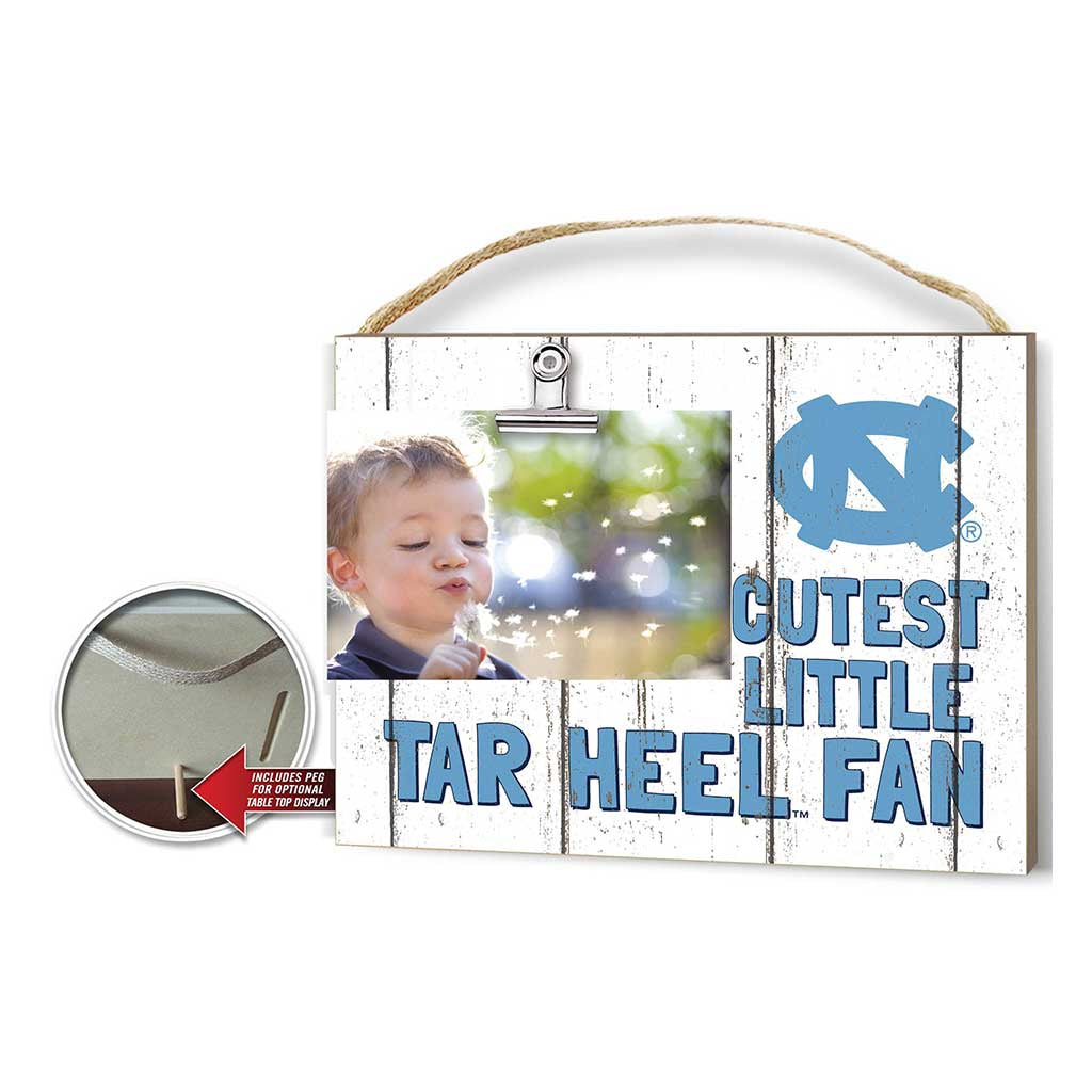 Cutest Little Tar Heel Fan Clip it Frame