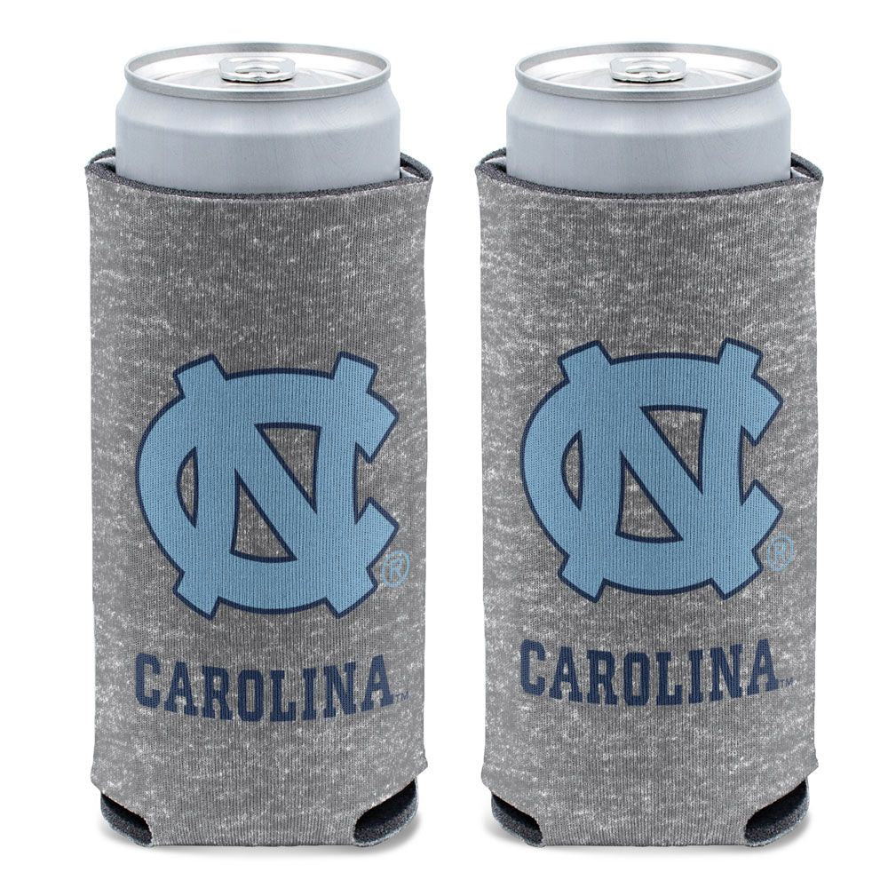 North Carolina Tar Heels Slim Can Koozies 12 oz