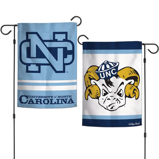 North Carolina Tar Heels Vintage Garden Flag 2 Sided